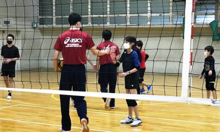 バレーボール体験を開催しました！大阪商業大学高等学校