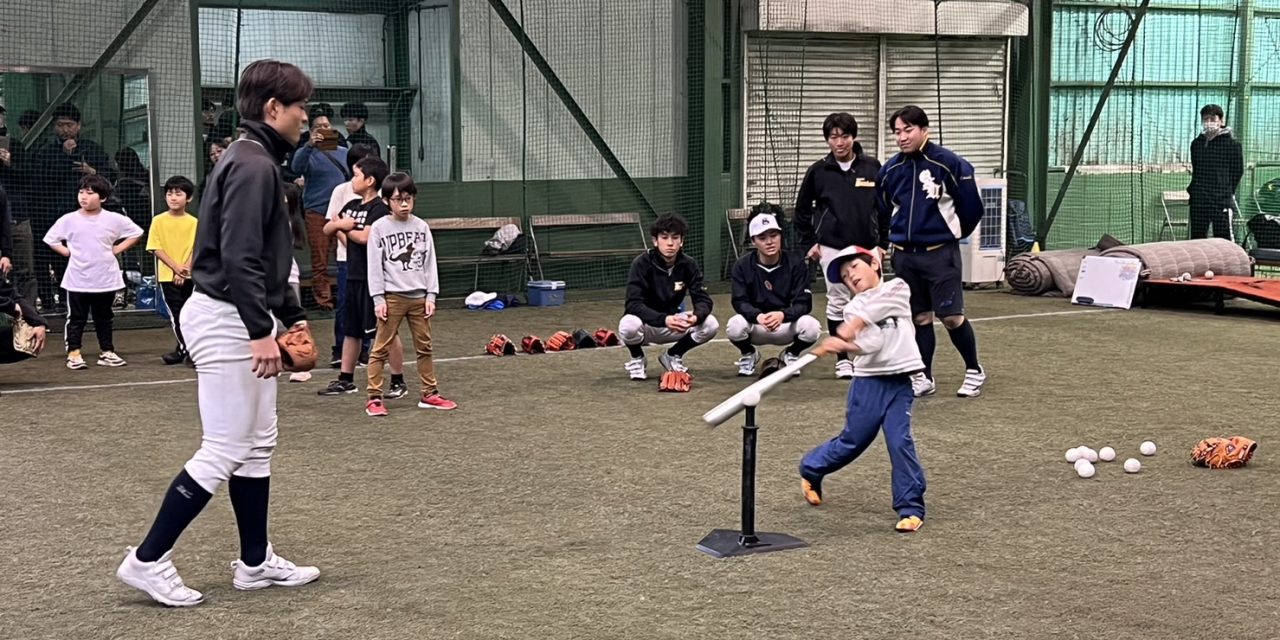 野球体験イベントを開催いたしました！大阪産業大学