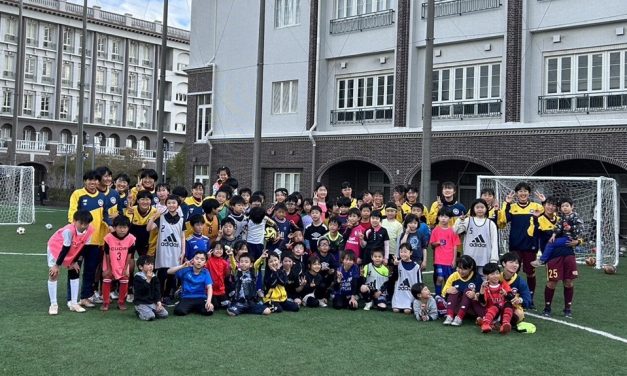 サッカー体験イベントを開催いたしました！大阪桐蔭高校